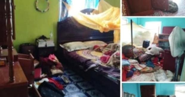 ঝিনাইদহের কালীগঞ্জ উপজেলার কোলা ইউনিয়নের রাকড়া গ্রামে দিনে-দুপুরে বাড়ির তালা ভেঙে এক প্রবাসীর বাড়িতে চুরির ঘটনা ঘটেছে ।