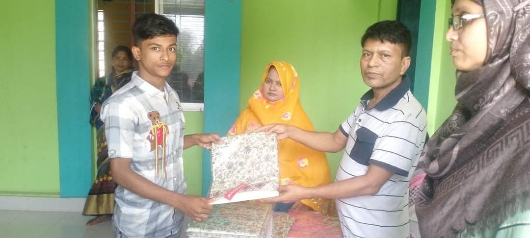 মেঘনা ইনোভা রাবার কোং লিঃ ঈদ উপহার বিতরণ