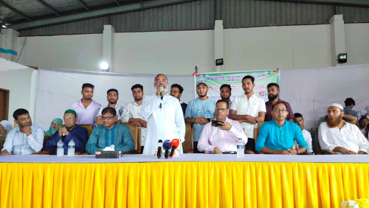 ফ্যাসিস্টদের অস্ত্র-মাদকের দুঃশাসনে যুবসমাজ ধ্বংসের পথে!"—রূপগঞ্জে গোলাম ফারুক খোকনের জ্বালাময়ী ভাষণ
